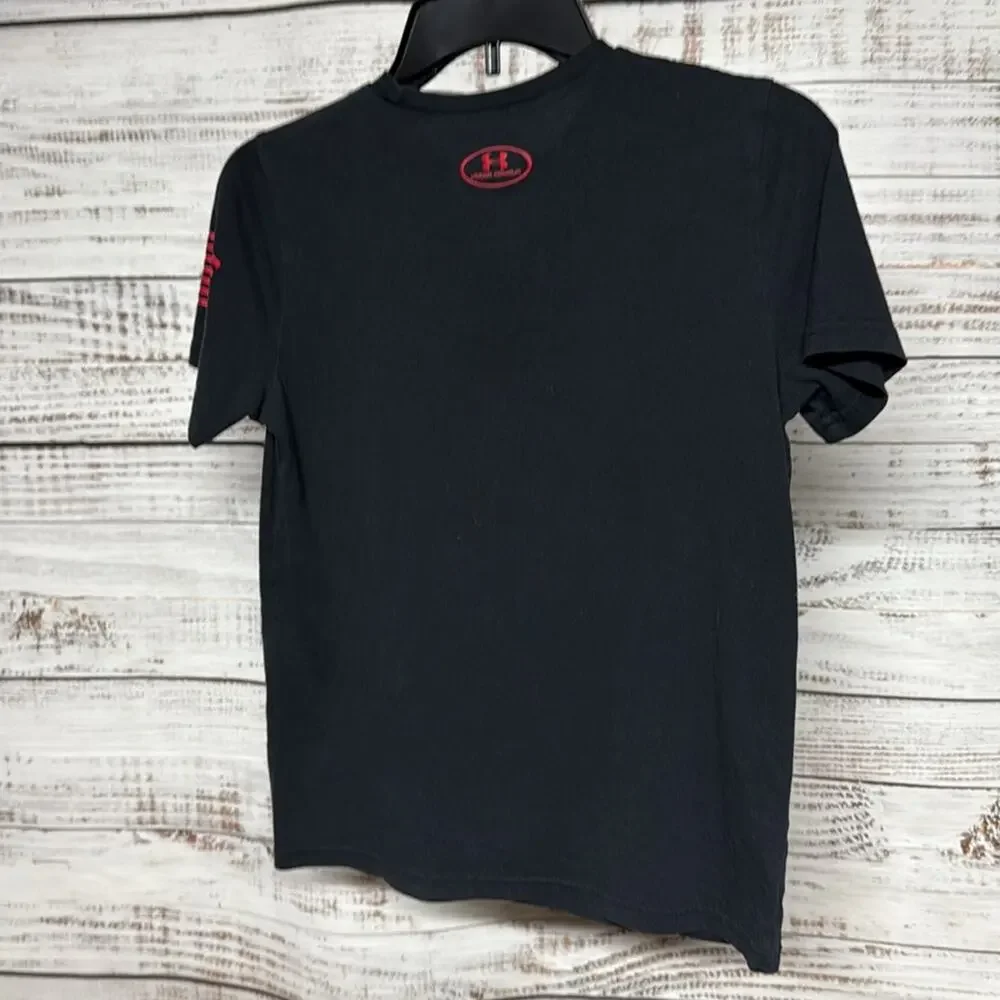 Under Armour Black Short Sleeve Tee Youth Large
